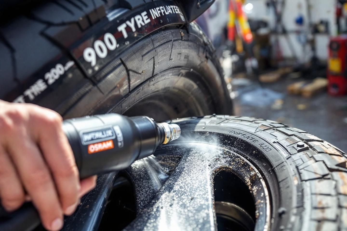 Test compresseur OSRAM TYREinflate 200 : gonflage en 4,5 min