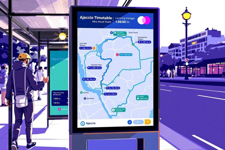 Horaires du bus Ajaccio ligne 2 : guide complet et pratique