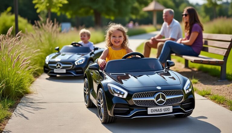 explorez notre sélection de voitures pour enfants inspirées par mercedes, alliant design élégant, sécurité optimale et plaisir de conduite assuré pour les plus petits.