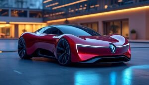 découvrez la renault dezir, un concept car futuriste alliant élégance et électrification, symbole d'innovation et de design audacieux.