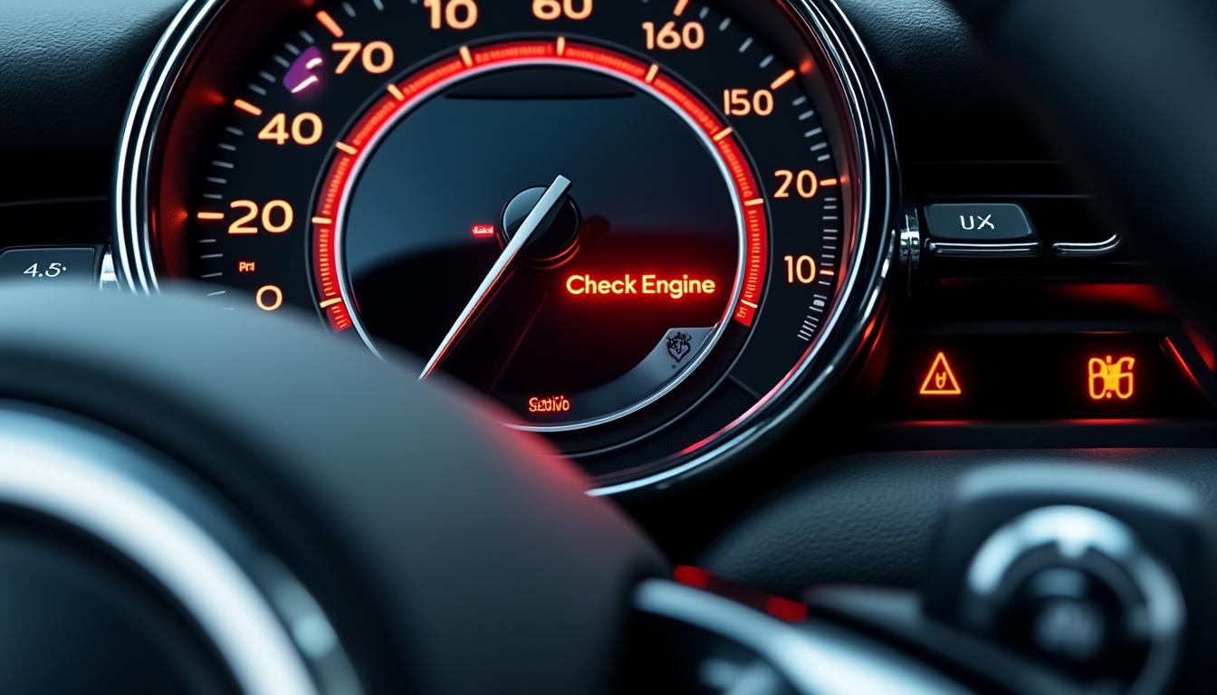 voyant moteur allumé sur mini cooper : découvrez les causes possibles et les solutions pour diagnostiquer et résoudre ce problème rapidement.