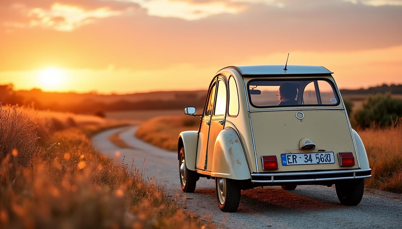 découvrez la légendaire citroën 2cv de 1949, une véritable icône de l'automobile française qui a marqué l'histoire par son design unique et sa simplicité emblématique.