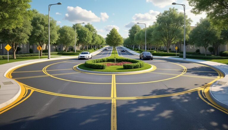 découvrez comment les aires de retournement améliorent la sécurité routière en facilitant les manœuvres des véhicules et en réduisant les risques d'accident.