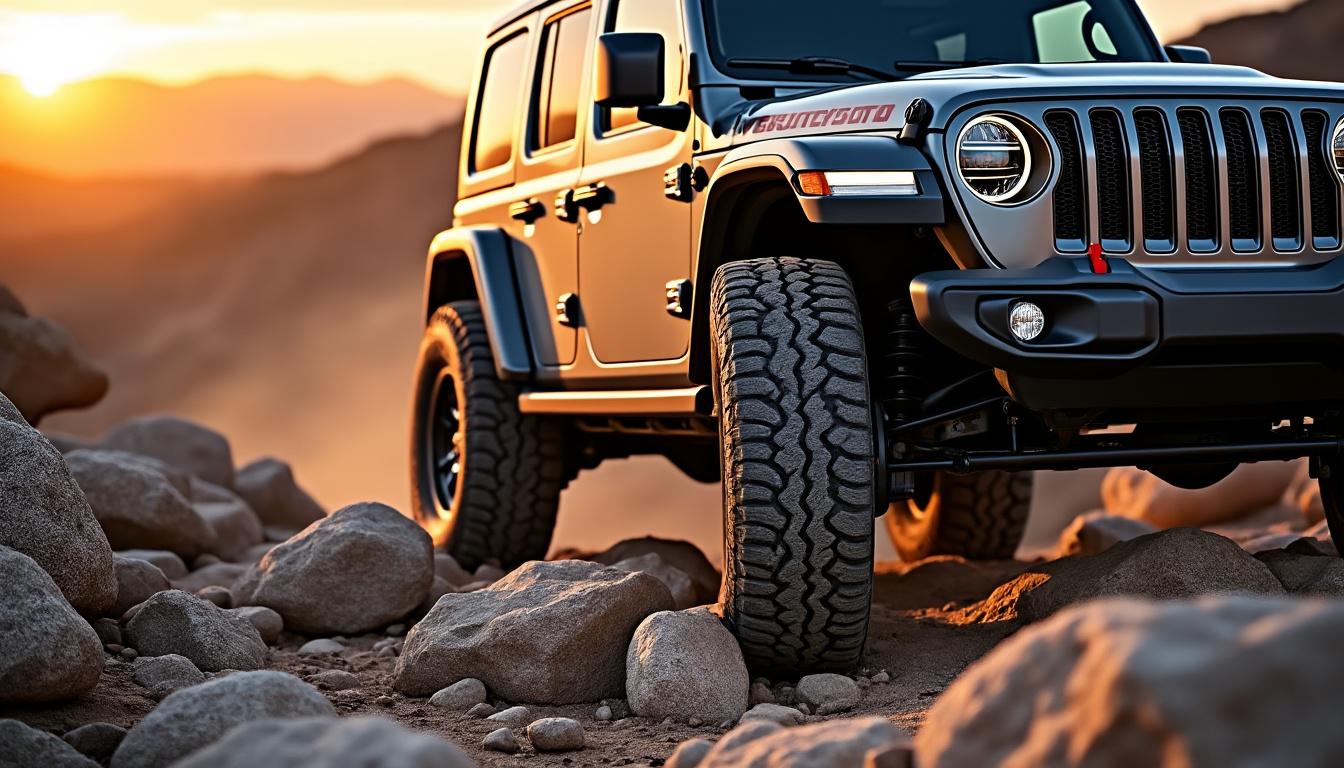 découvrez le tout nouveau jeep wrangler rubicon, une véritable légende sur roues réaffirmée, alliant robustesse, performance et design emblématique pour des aventures inoubliables.