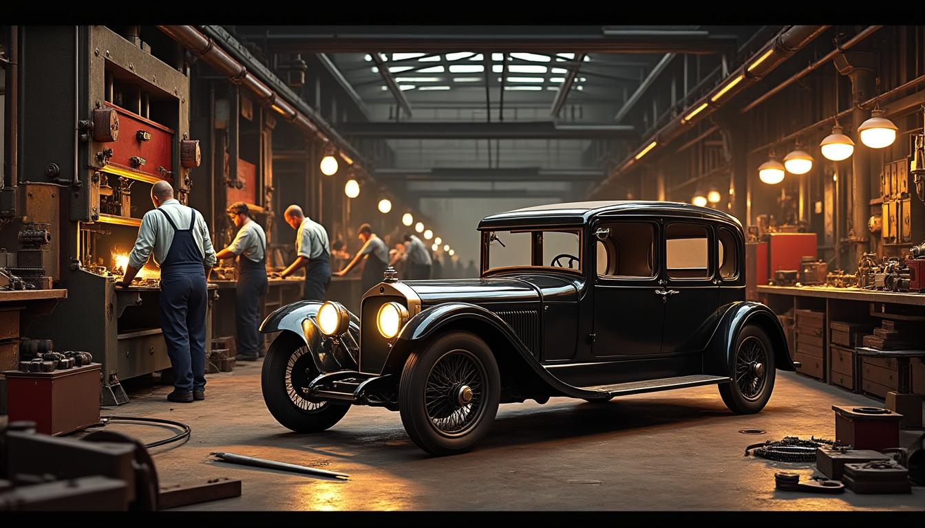 découvrez les citroën b10 et b12 (1924-1926), pionnières de l'ère révolutionnaire de la carrosserie tout acier, alliant innovation et robustesse dans l'automobile.