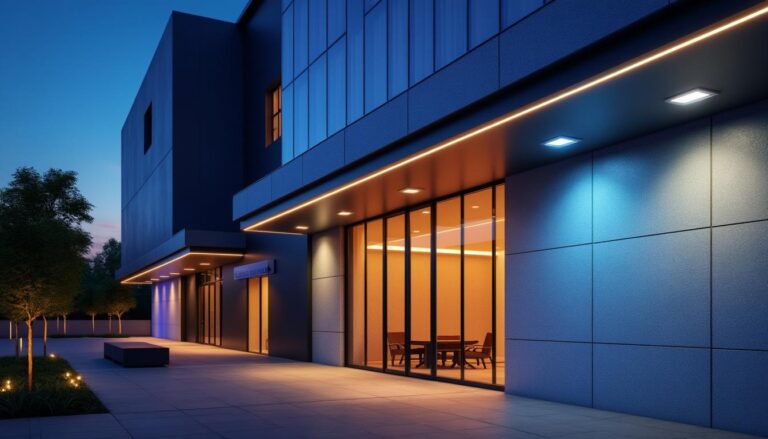 explorez notre large gamme d'éclairages led pour mettre en valeur et sublimer la façade de votre maison avec élégance et efficacité énergétique.