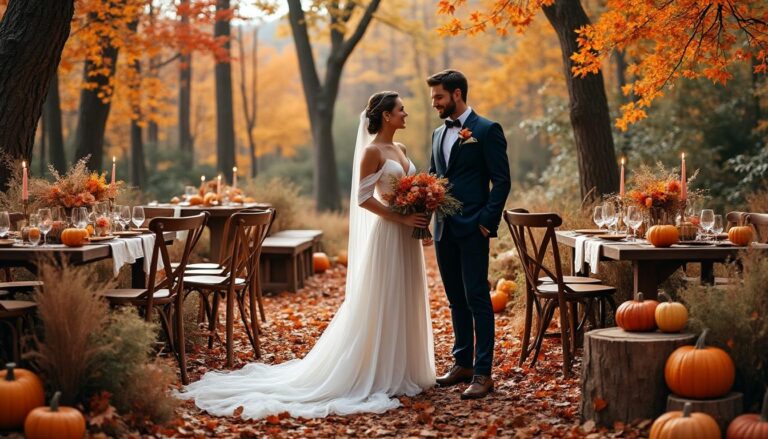 découvrez une inspiration automnale unique pour un mariage d'exception avec ulrike photographe, où chaque détail célèbre la beauté chaleureuse de l'automne.