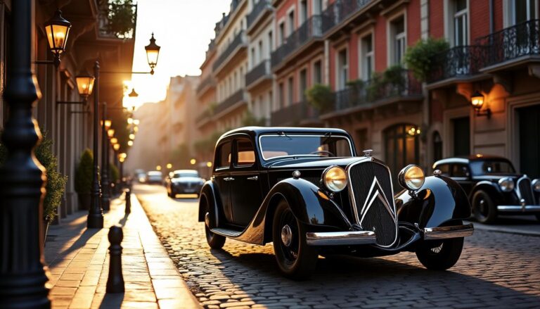 découvrez l'histoire emblématique de la citroën traction avant, qui célèbre ses 90 ans d'innovation et de révolution dans le monde de l'automobile.