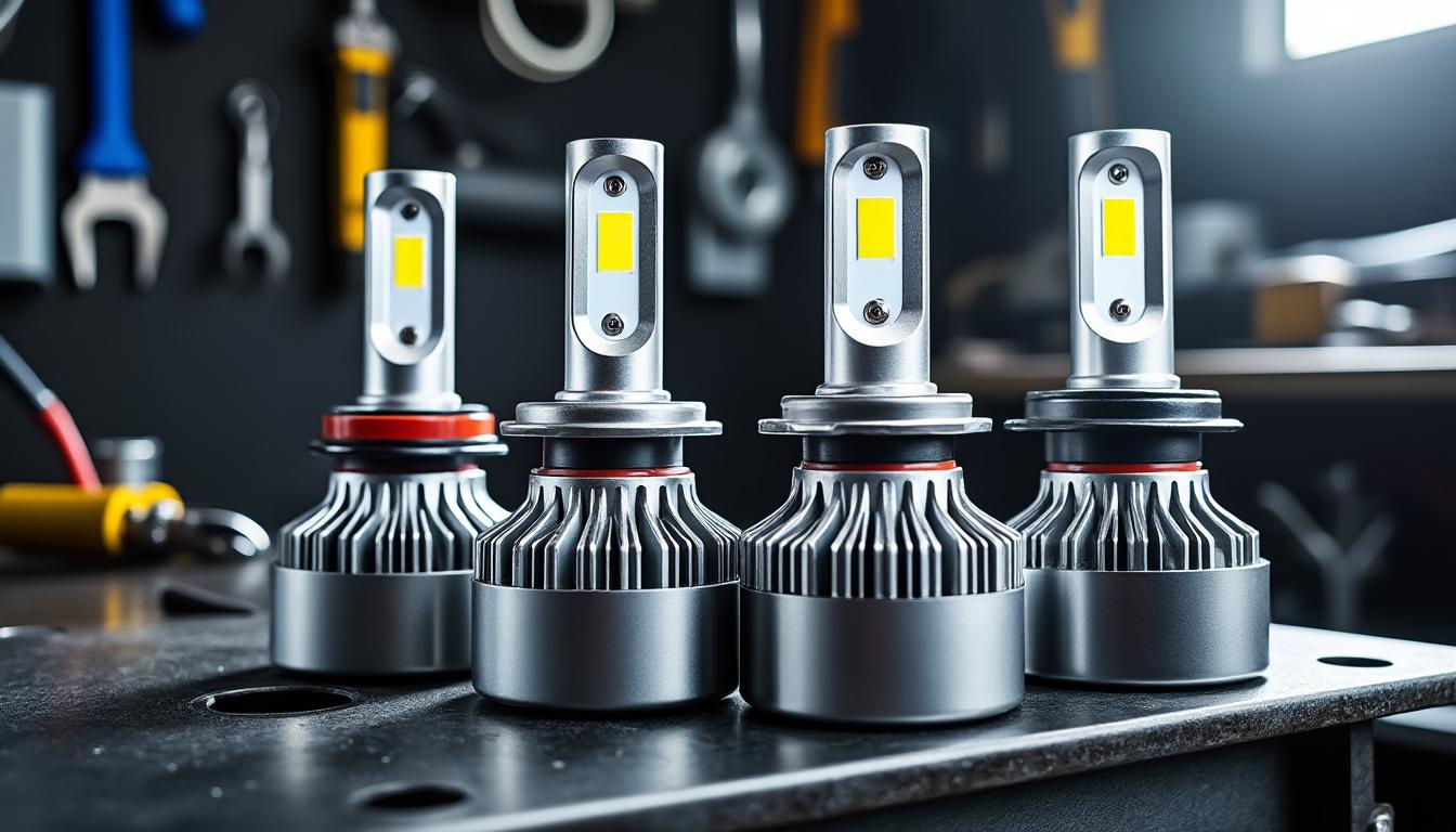 découvrez notre pack duo d'ampoules led crawer polyvalentes, compatibles avec les phares h8, h9, h11 et h16 pour une meilleure visibilité et sécurité sur la route.