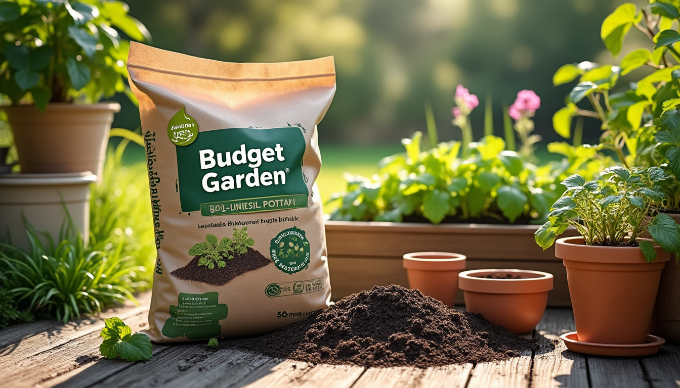 découvrez le sac de 40 l de terreau universel budget garden, idéal pour tous vos besoins de jardinage. parfait pour nourrir vos plantes et optimiser la croissance de votre jardin.