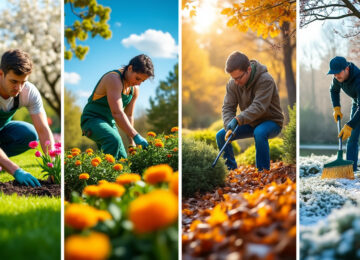 explorez nos 4 formules d’entretien de jardin adaptées à chaque saison pour un jardin toujours impeccable toute l’année.