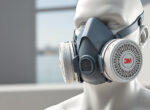 découvrez le masque demi-visage réutilisable 4279+ de 3m avec filtre intégré, offrant confort et protection optimale pour vos activités professionnelles et personnelles.